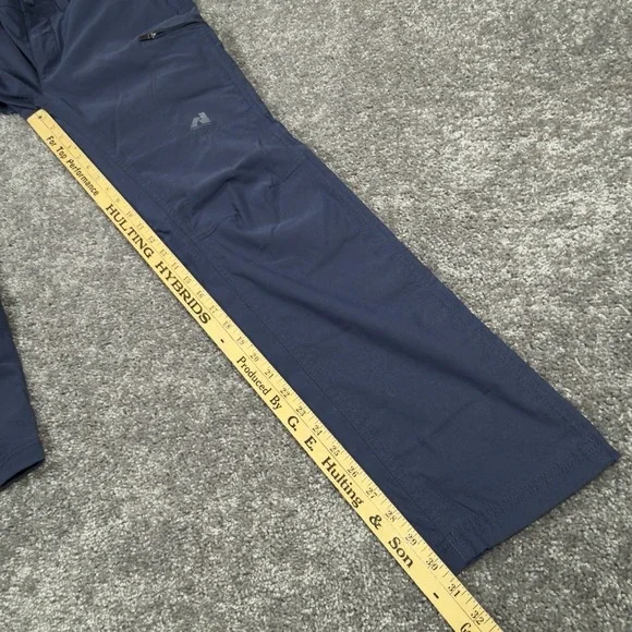 Eddie Bauer First Ascent Guide Pro Pants Men's 30x31* Blue Performance Hiking - Picture 9 of 12